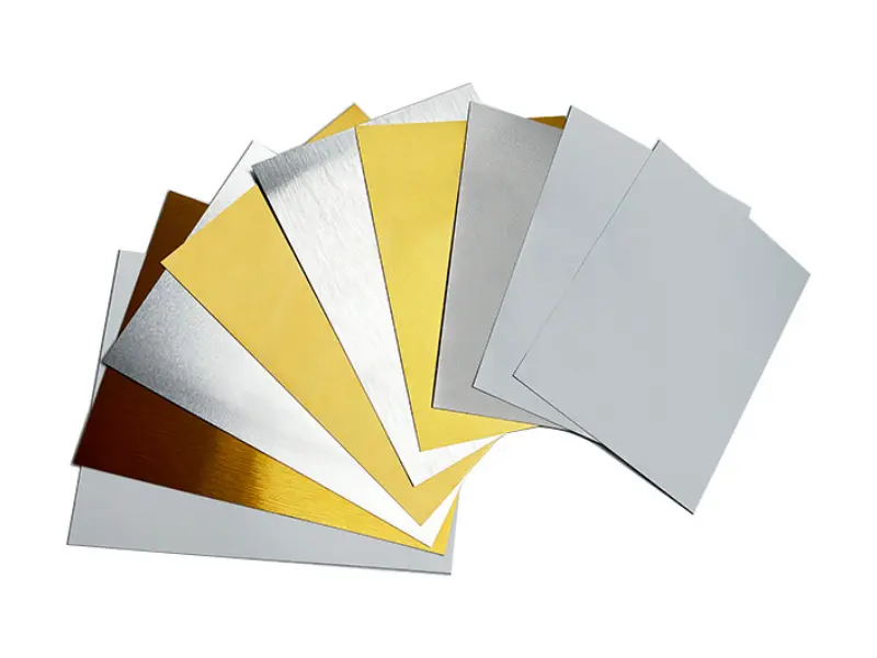 Алюминиевый лист размером 3 x 5 дюймов для сублимационной печати