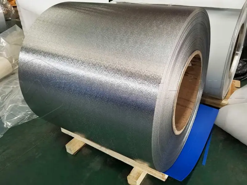 Рельефная алюминиевая катушка с узором stucco