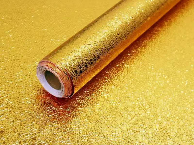 Золотая фольга для упаковки