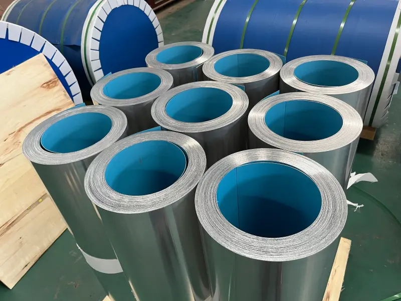 Штукатурный рифлёный алюминий для изоляции труб